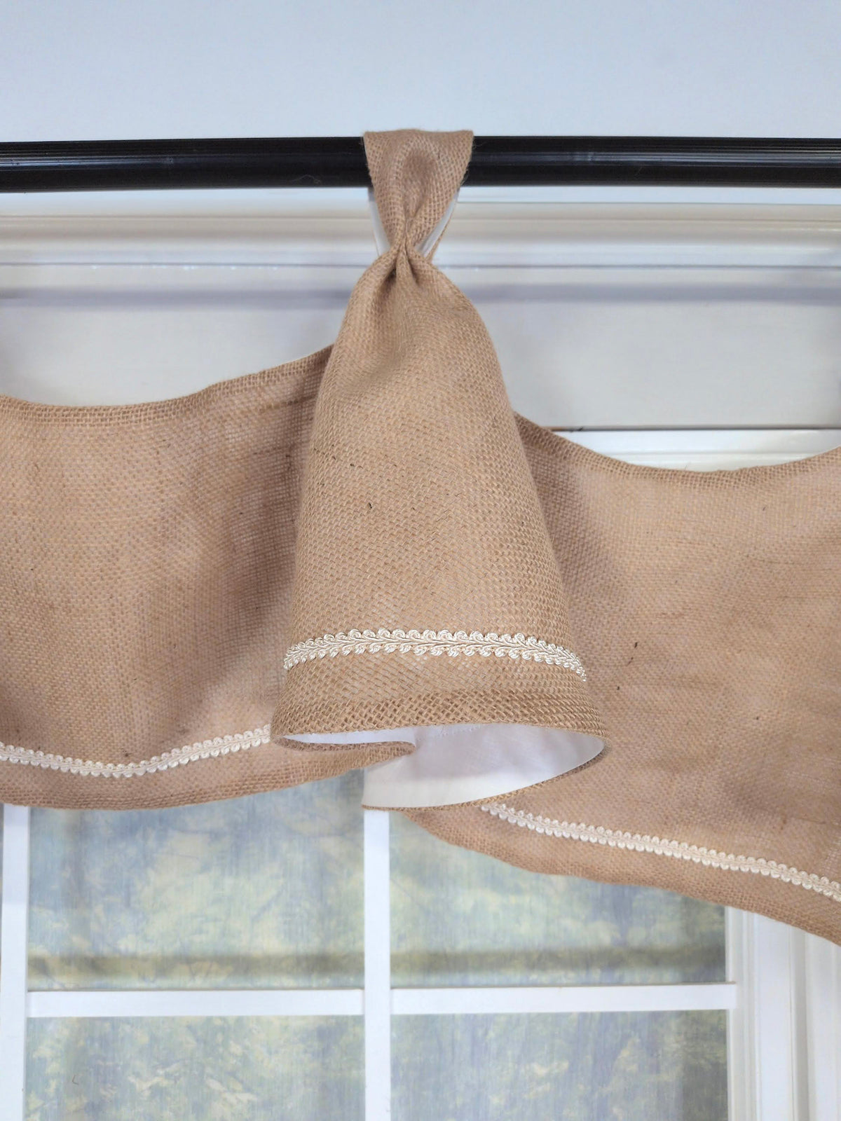 Burlap Jaime Valance
