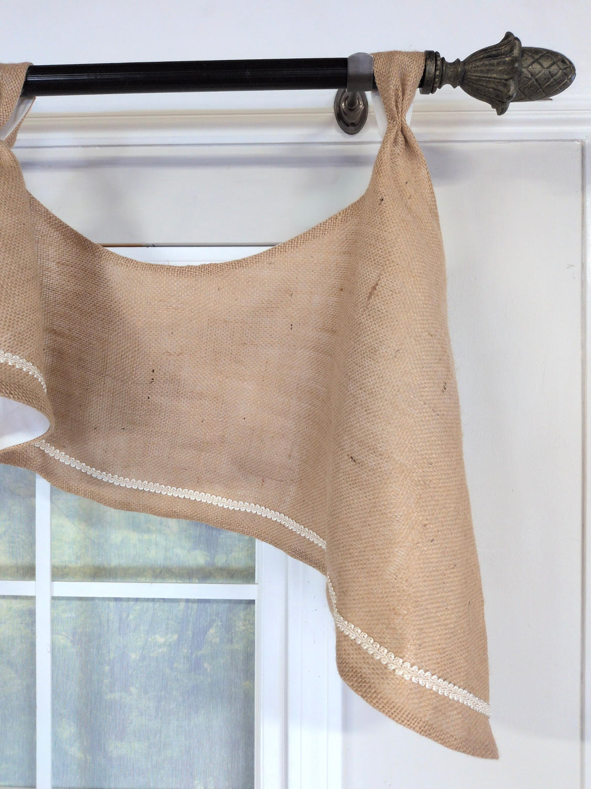 Burlap Jaime Valance