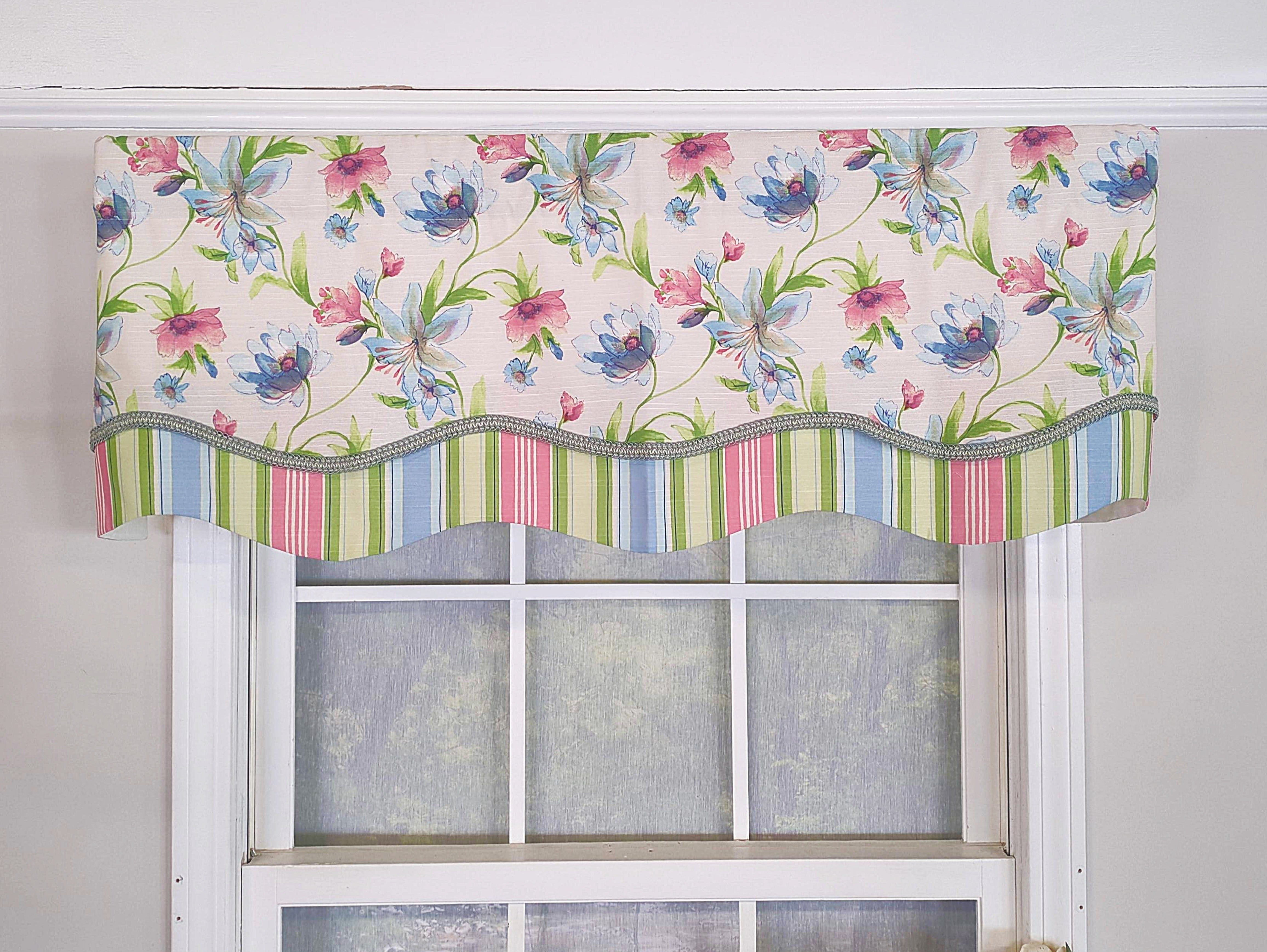 Flower Blossom Glory Valance