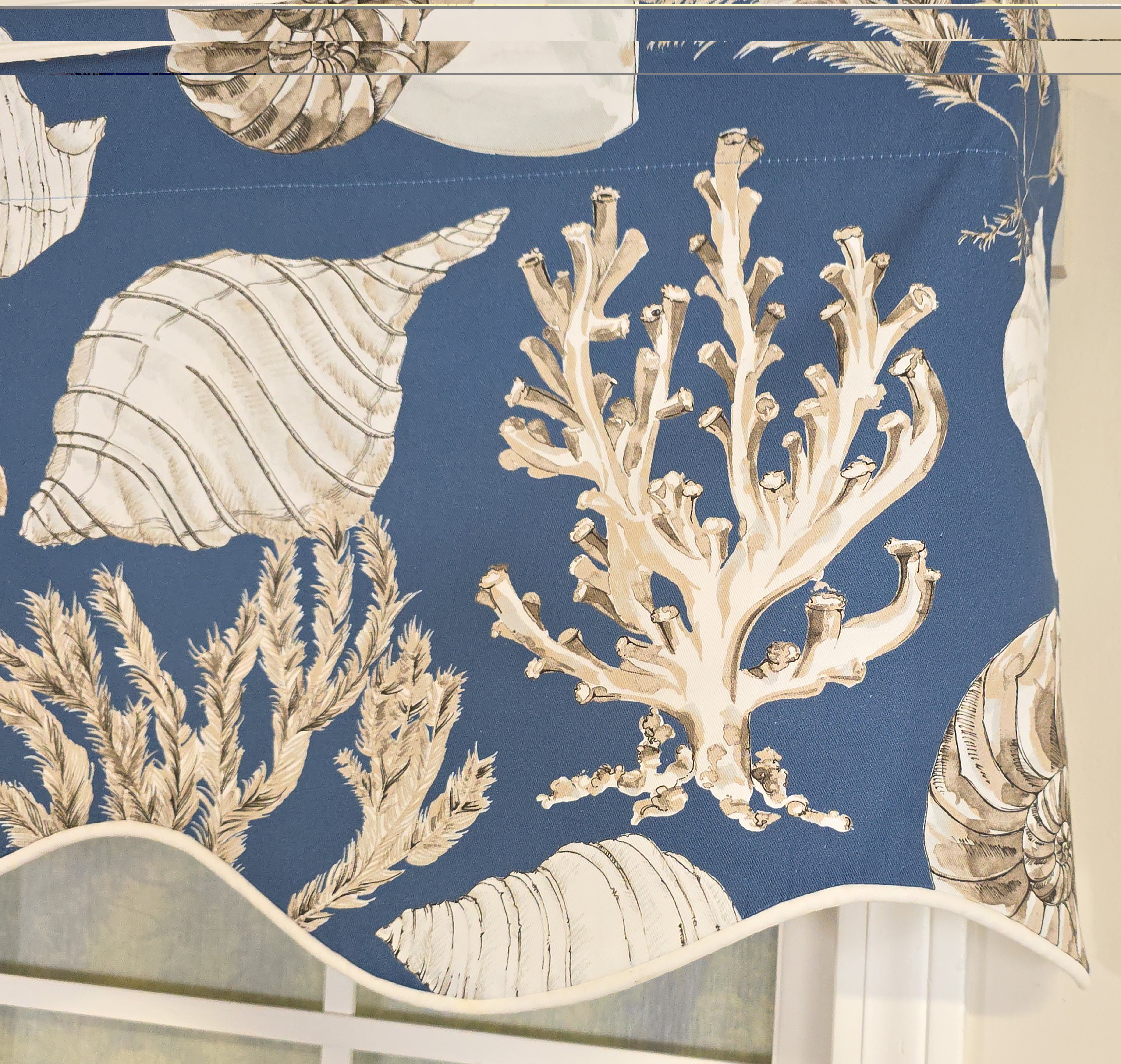 Deep Sea Toile Provance Valance