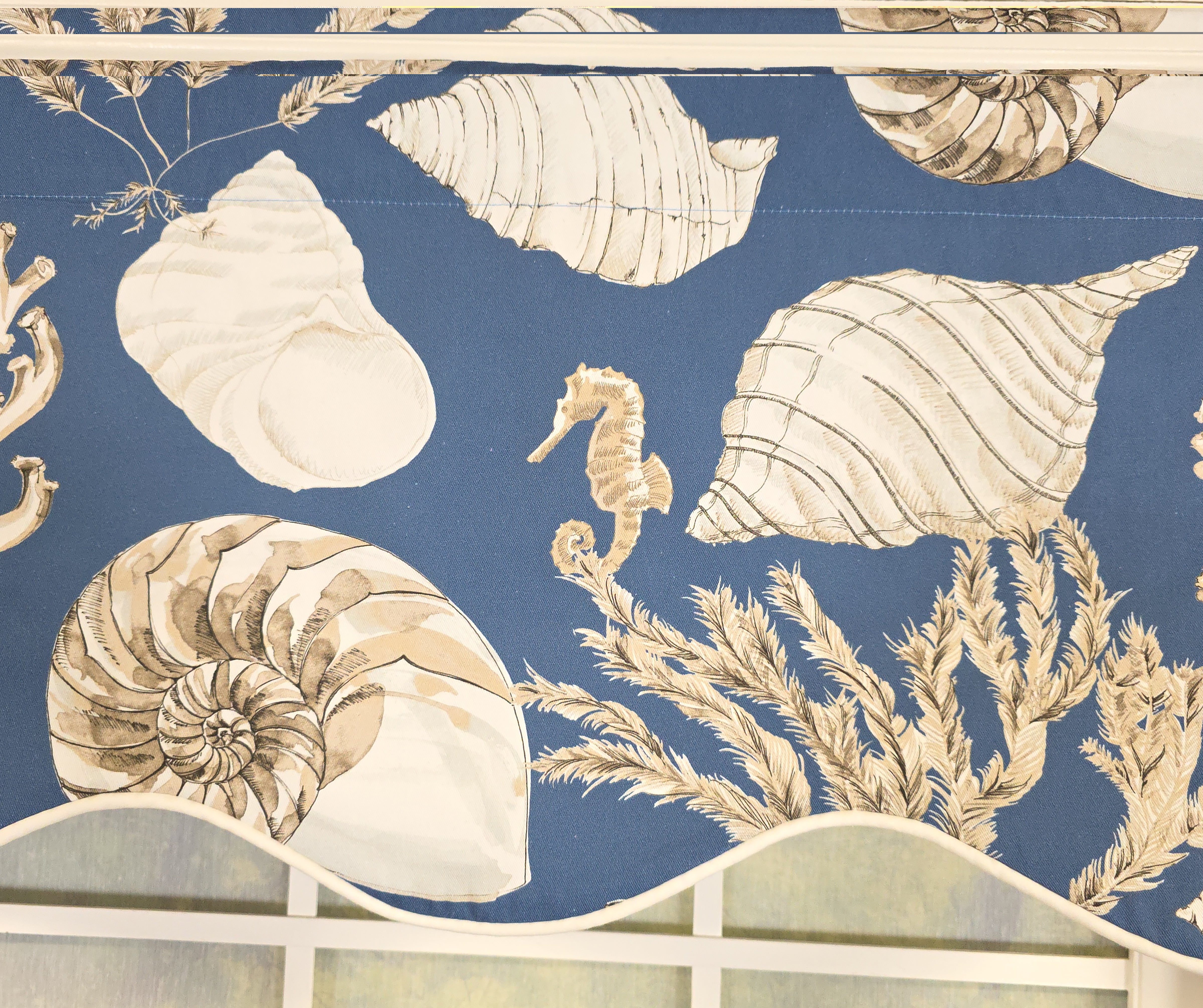 Deep Sea Toile Provance Valance