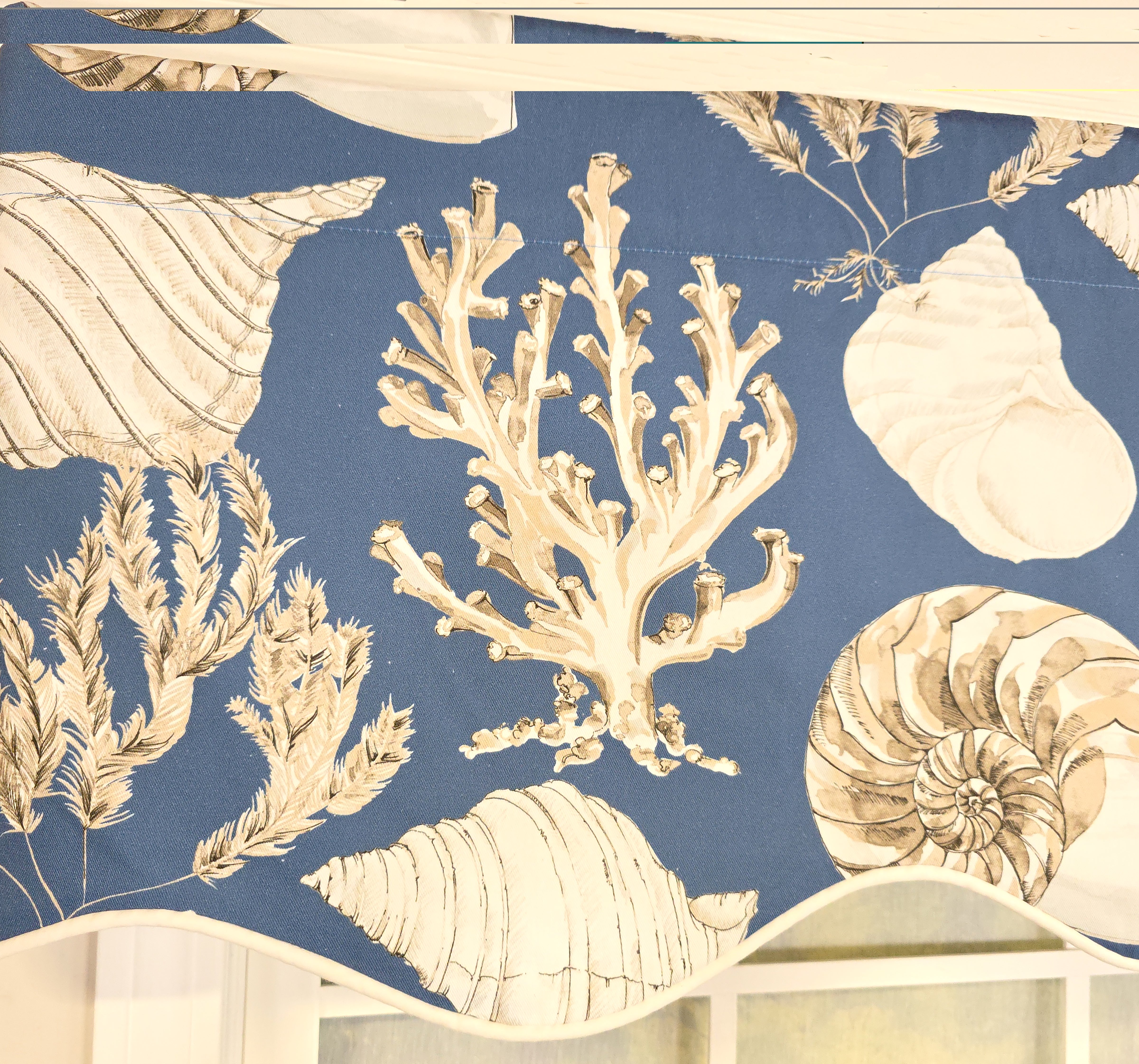 Deep Sea Toile Provance Valance