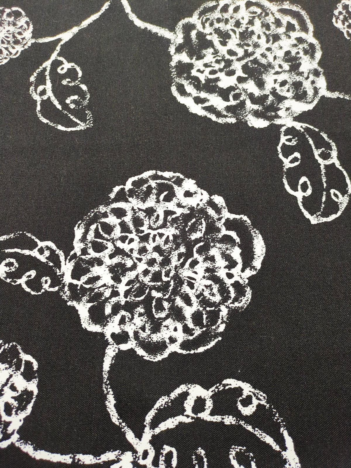 Pouf Floral Fabric
