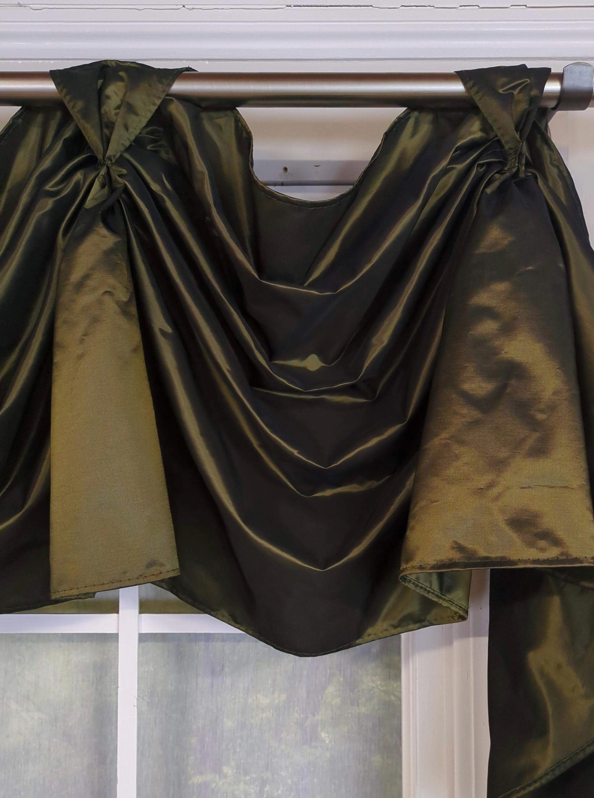 Taffeta Victory Swag Valance