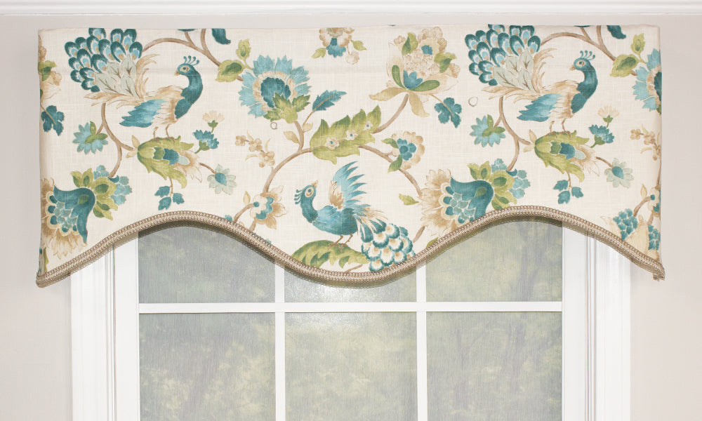Arianna Floral Cornice Valance