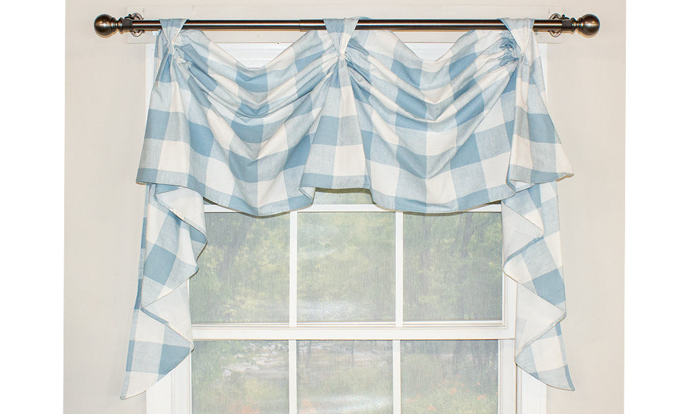 Buffalo Check Grande Victory Swag Valance