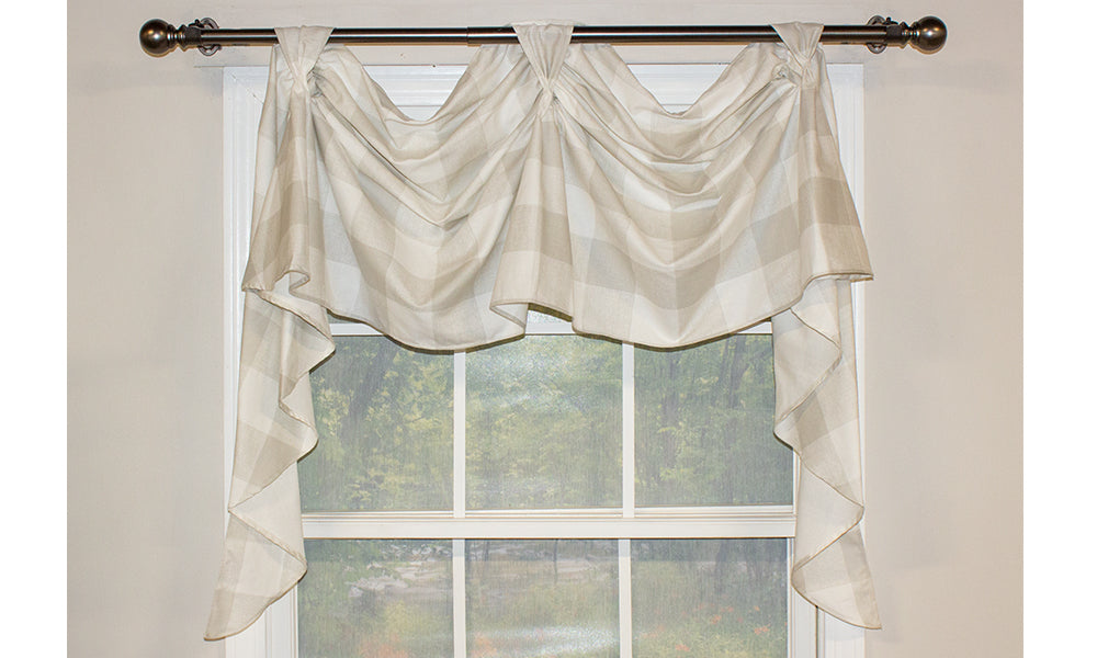 Buffalo Check Grande Victory Swag Valance
