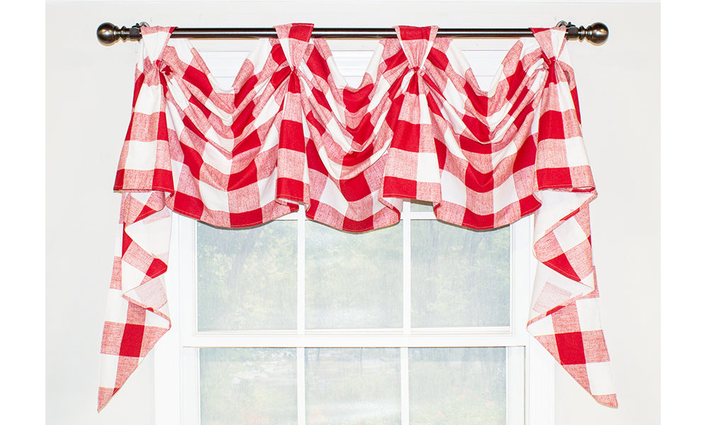 Buffalo Check Grande Victory Swag Valance