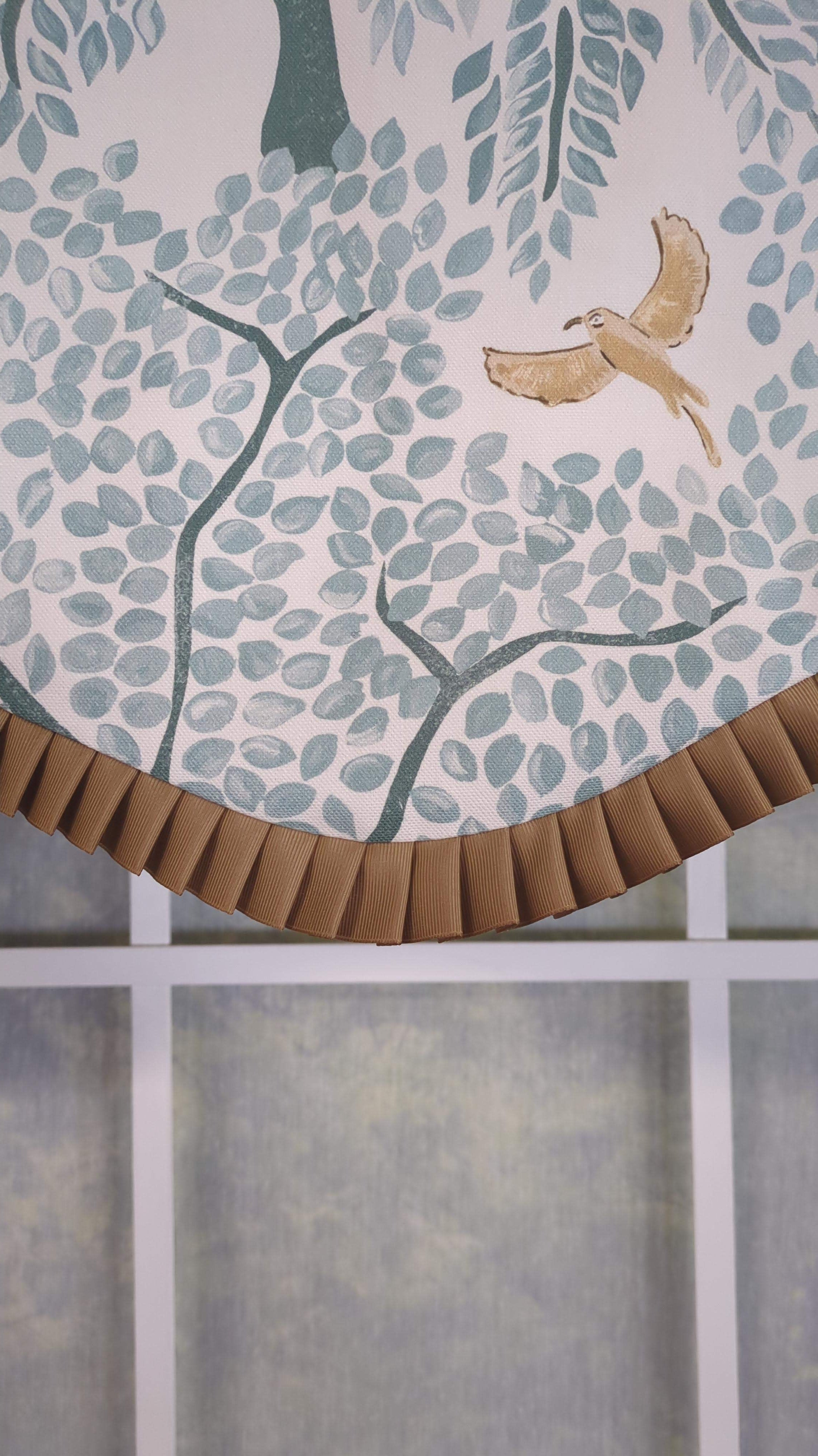 Tree Bird Provance Valance