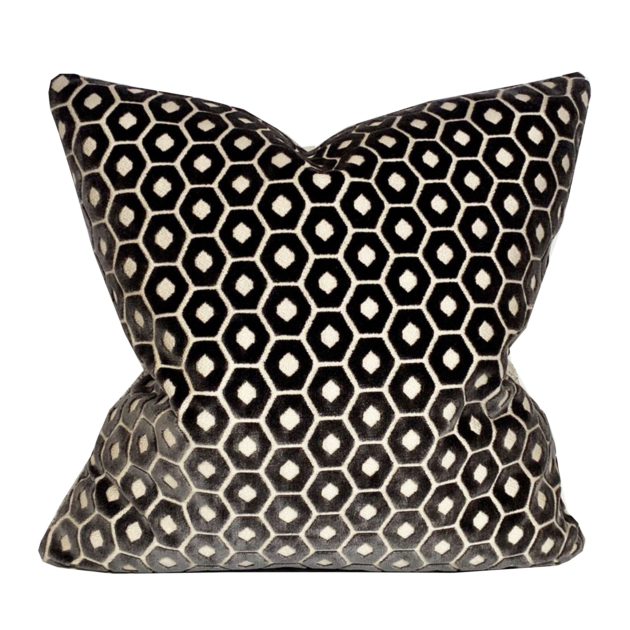 Beatrice Honeycomb Velvet Pillow Cover