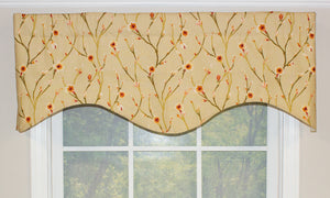 Floral Window Treatment, Country Curtains, Window Treatment Company, Valance Curtains, Willow Window Treatments 